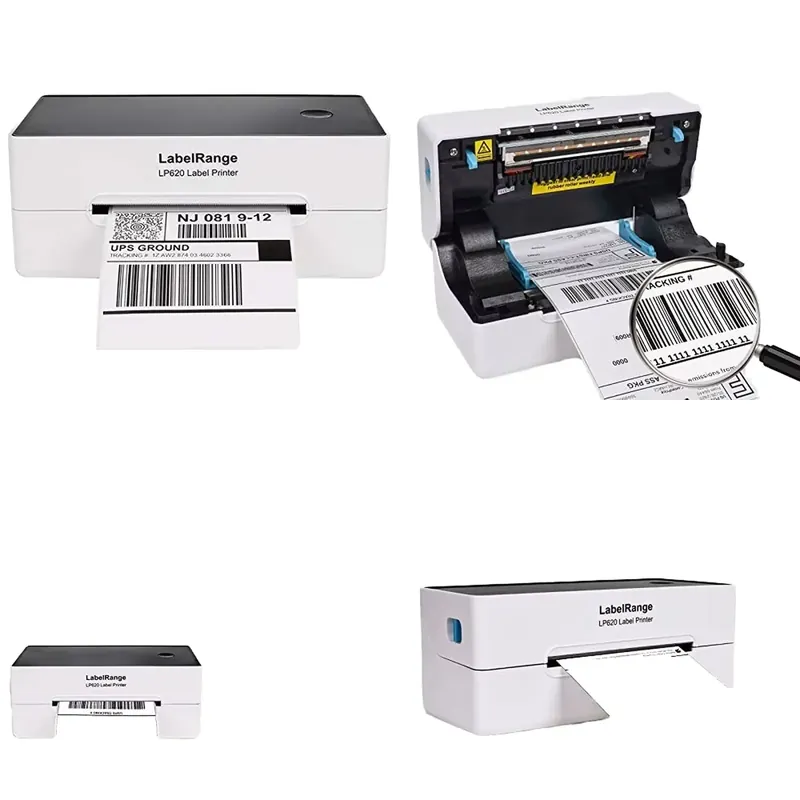 Label Printer Thermal - ホットセール中 4x6インチ配送ラベルプリンター 卸売 白色 サーマルバーコードプリンター ステッカーメーカー