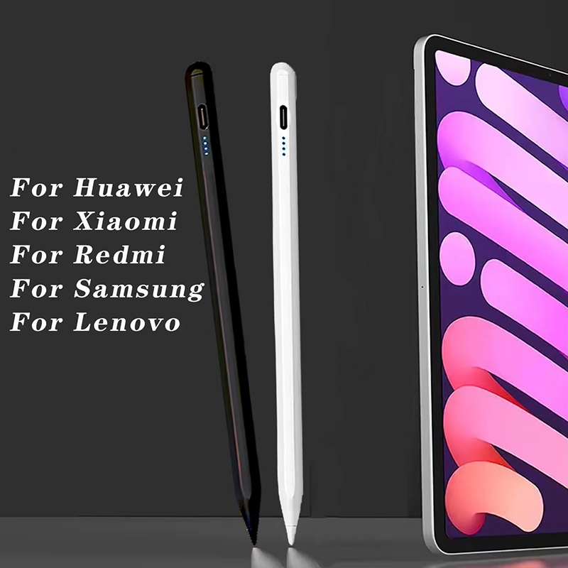 Office Tech Gadgets - ユニバーサルタッチスクリーンペンスタイラスペン磁気吸着タブレットアクセサリー Huawei Xiaomi Samsung iPad Lenovo
