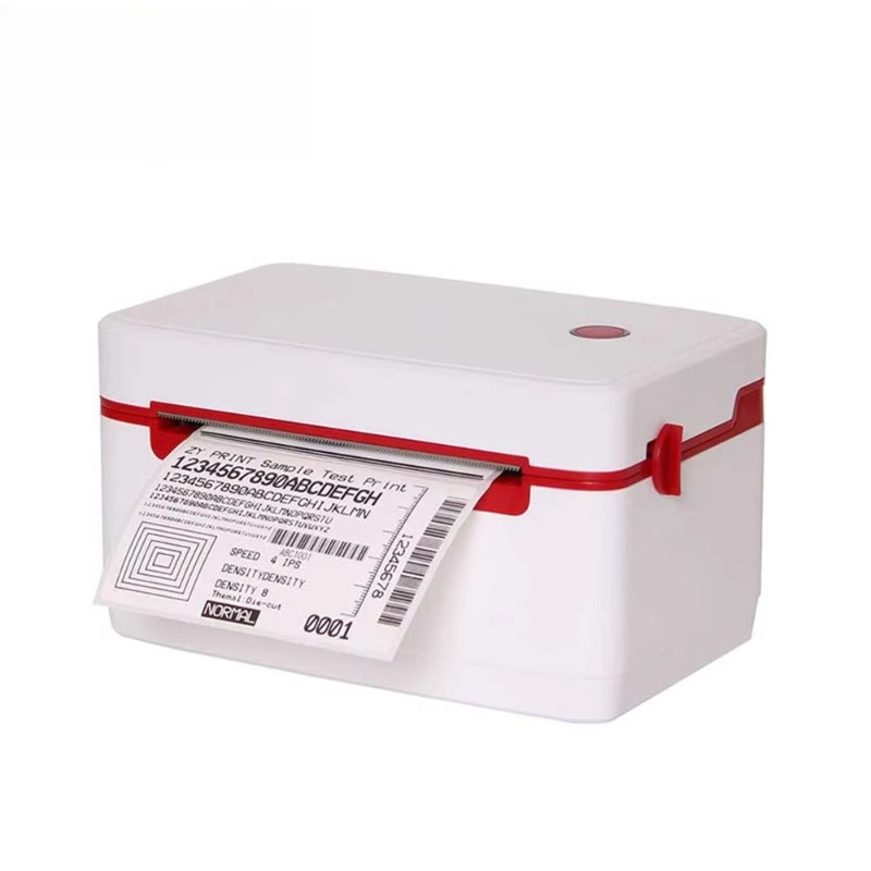 Label Printer Thermal - 新型ZY909 4インチ配送ラベルプリンター、4X6サーマルラベルステッカー、送り状プリンター対応