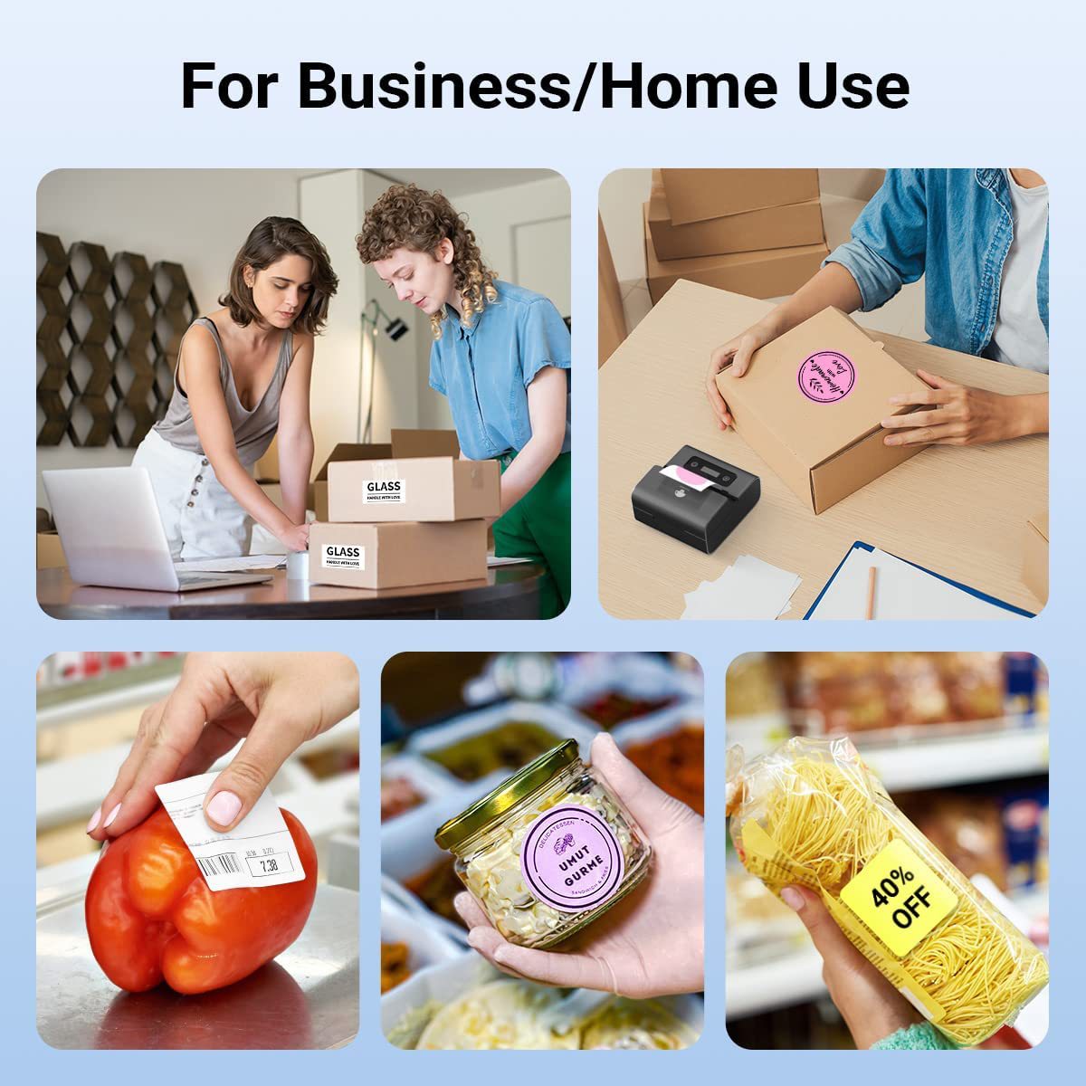 リアルフォメモM221 3インチ防水耐油バーコードプリンター - Label Printer Thermal のレビューと価格