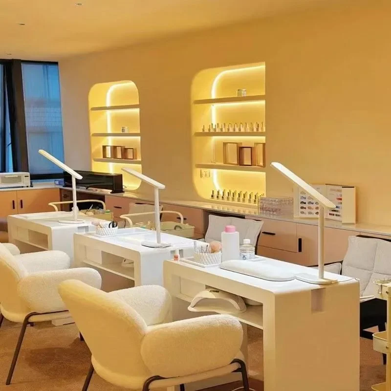 マニキュア用アームチェア、美容師受付用マニキュアテーブル、サ - Tech Office Reception のレビューと価格