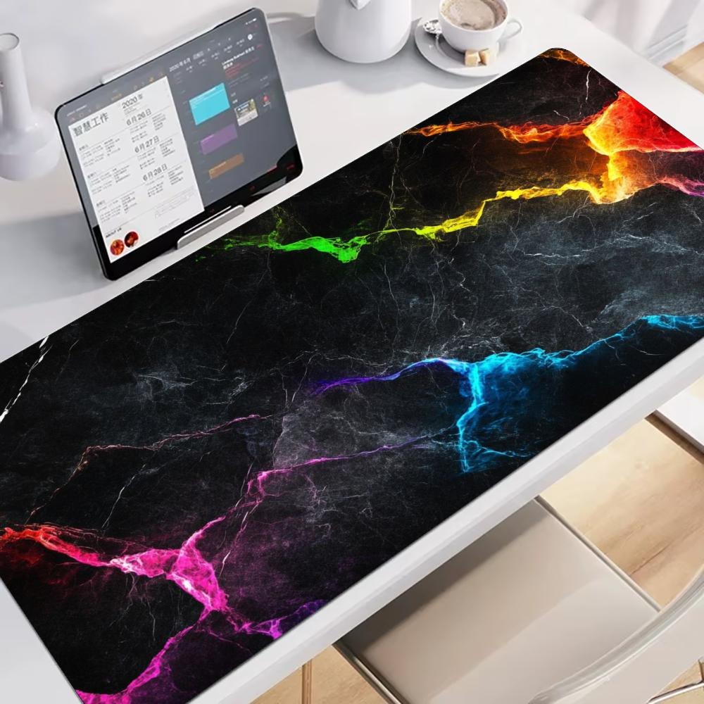 大型XXLゲーミングマウスパッドデスクマットキーボードパッド - Office Tech Background のレビューと価格