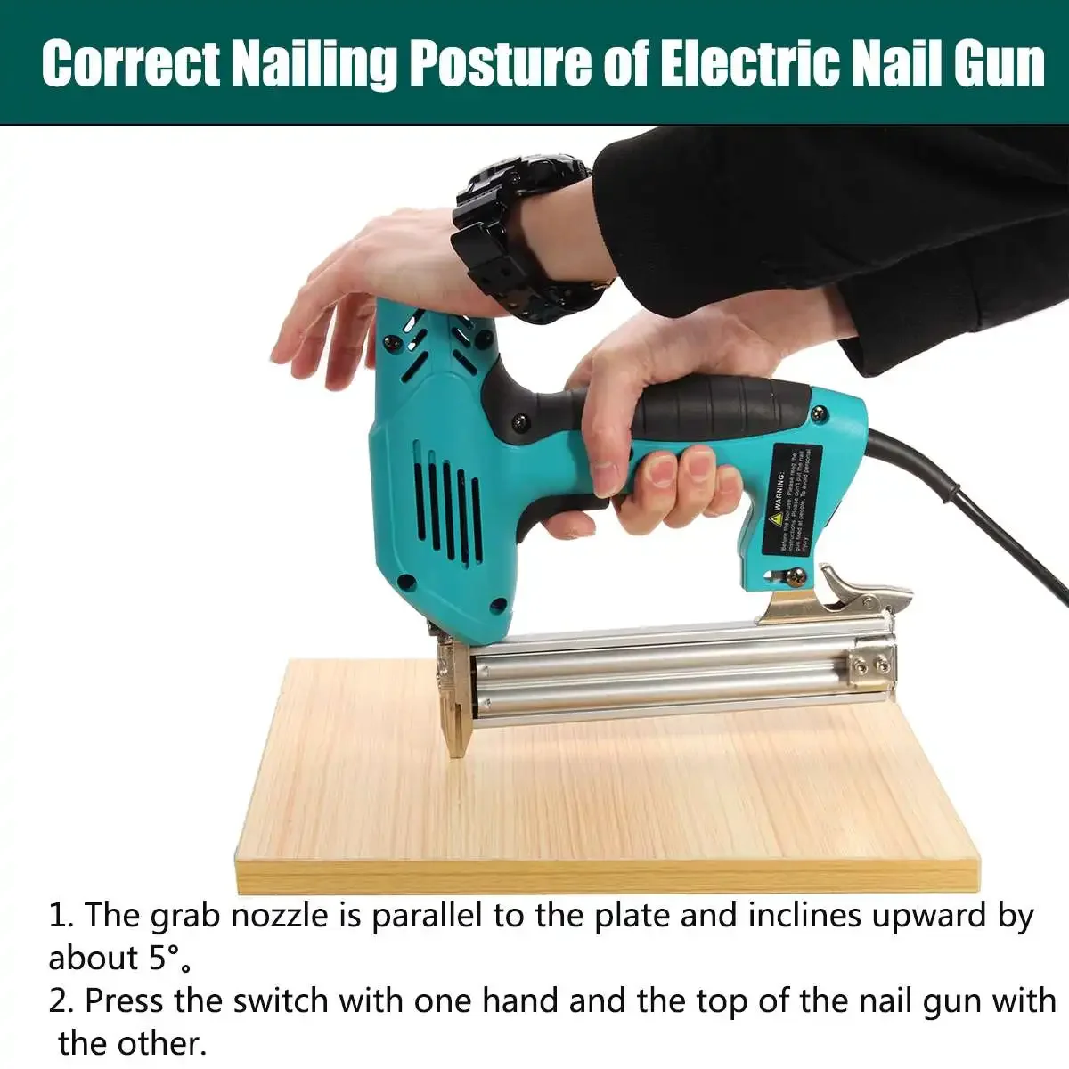 2000W 220V 電動ステープルネイルガン 電動ストレー - Electric Stapler Heavy のレビューと価格
