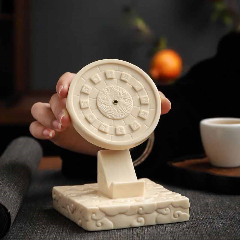 中国風セラミック日時計時計ダイヤル永久カレンダー携帯電話ホル - Office Tech Gadgets のレビューと価格