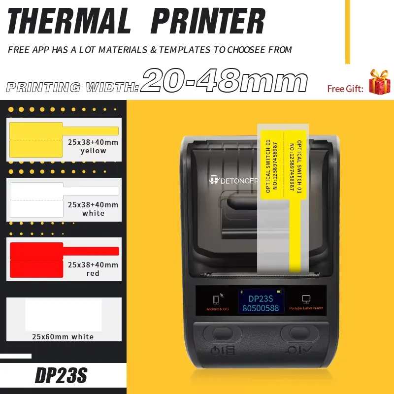 2026年注目！Detonger DP23S DP230S  - Label Printer Thermal のレビューと価格