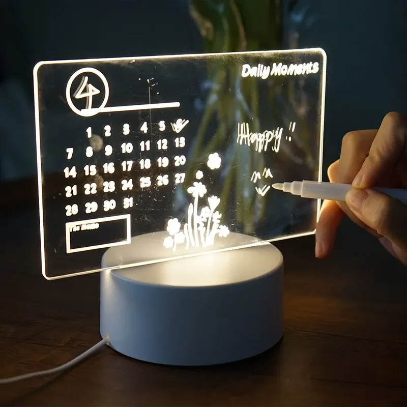 再書き込み可能なアクリル製メッセージボード |   クリエイ - Office Tech Gadgets のレビューと価格