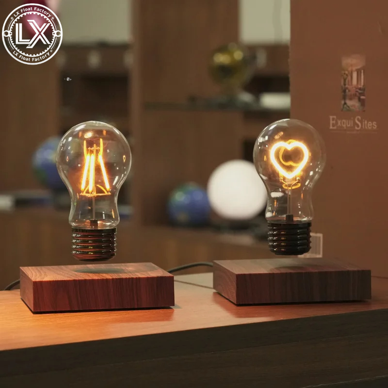 磁気浮上式ワイヤレスLED電球デスクランプ、ユニークなギフト - Home Office Tech Gadgets のレビューと価格
