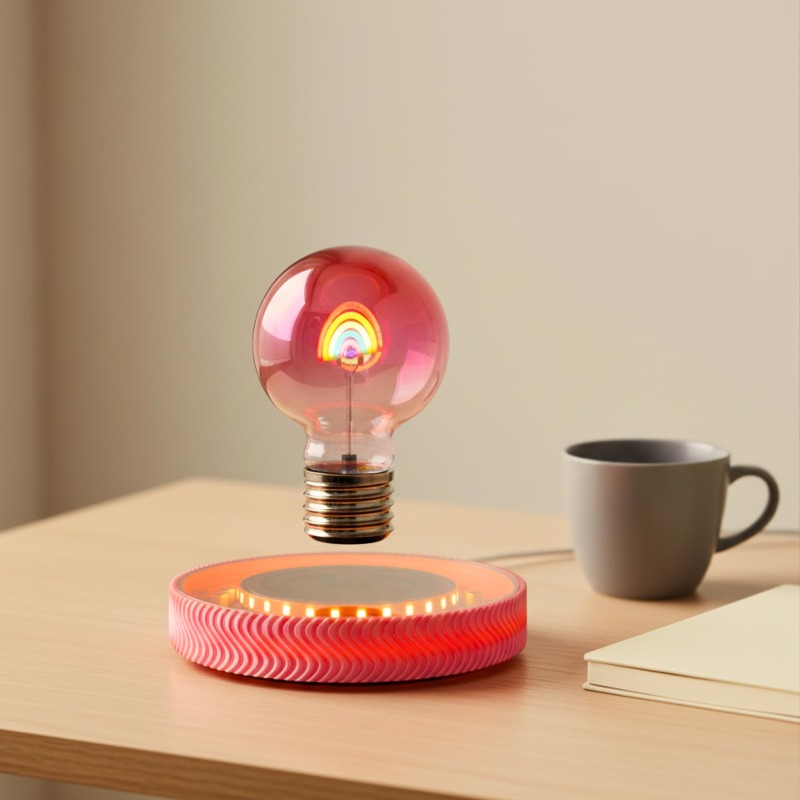 空中浮遊ワイヤレスLED電球デスクランプ、男の子と女の子のた - Home Office Tech Gadgets のレビューと価格