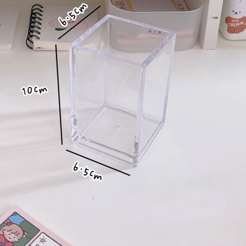 学生,オフィス,デスクトップ用の3つの透明なアクリル収納コン - Home Office Tech Gadgets のレビューと価格