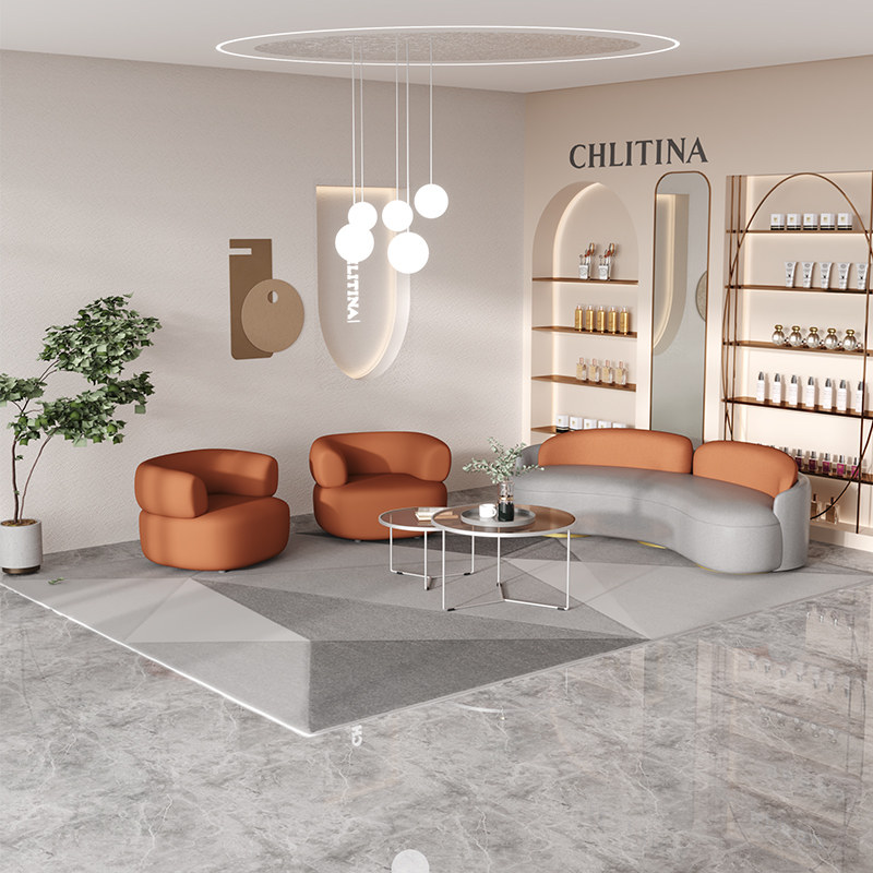 イタリア製テックファブリックソファ ノルディックアーク ビュ - Tech Office Reception のレビューと価格