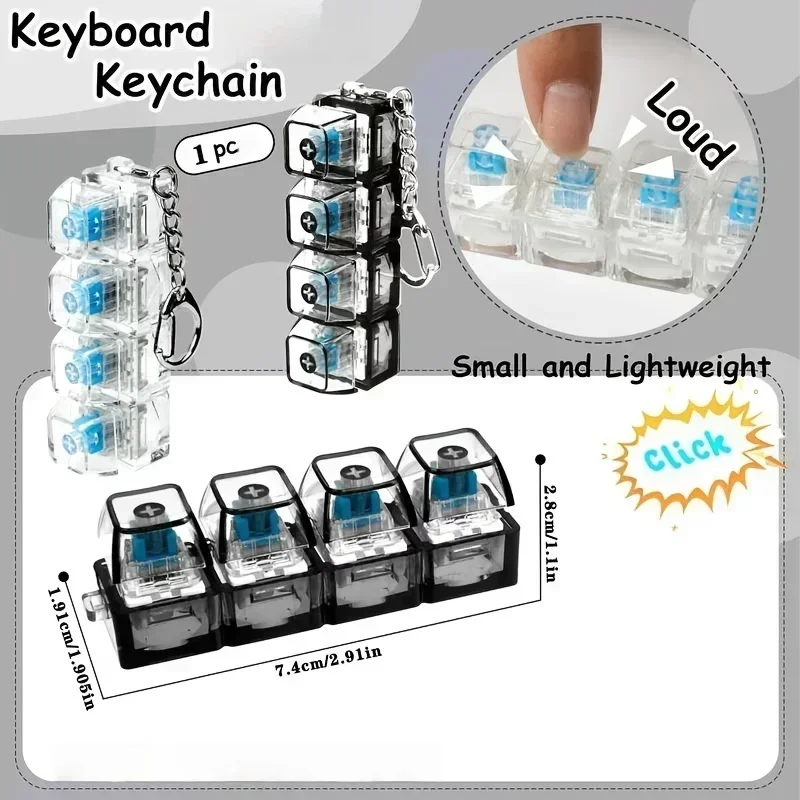 1 個 LED キーボードキーキャップストレスリリーフキーホ - Office Tech Gadgets のレビューと価格