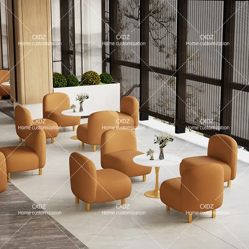 モダンなテクノロジー生地を使用したシングルソファチェア、ホテ - Tech Office Reception のレビューと価格
